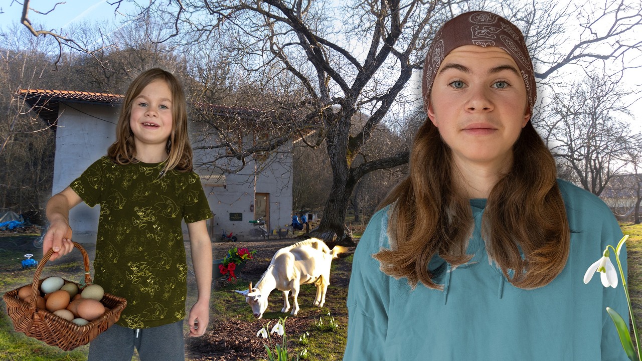 Prima zi de primăvară în Gospodăria noastră🌱🌷🌻