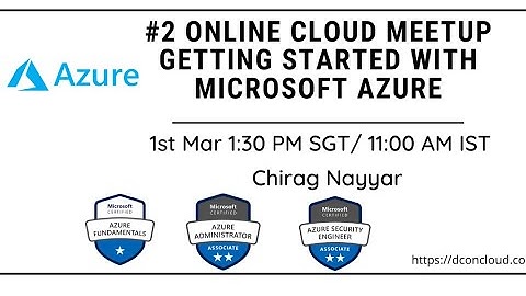 #2 Online Cloud Meetup - Getting Started with Microsoft Azure