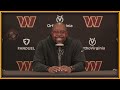 Joe Whitt Jr&#39;s Energy Level, Hunger as a Coach is Exactly What Washington Needs | Presser Highlights