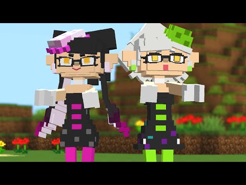 I remade every mob into Splatoon in minecraft - YouTube