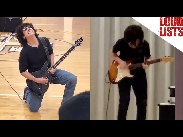 10 Mind-Blowing Talent Show Guitarists class=