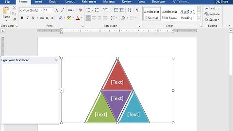 Delete the SmartArt graphic of the document.