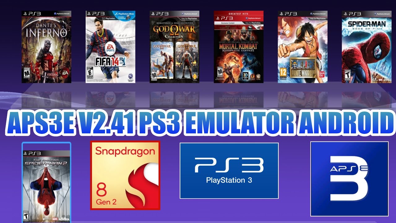 Aps3e v2.41 PS3 Emulator Android | Snapdragon 8 Gen 2 | Game Test