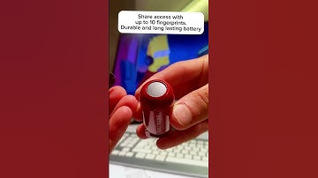 Secure everything, unlock anything- in just one second🕰️#fingerprint #smartlock #safety #security