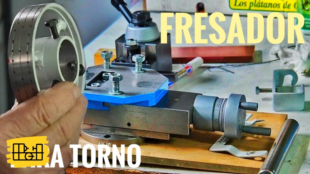 Фрезерный станок FRONT MILL на универсальном ТОКАРНОМ МАШИНЕ