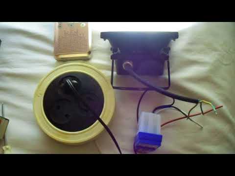 Фотореле C K Y Group Electric Photo Controls AS 10 220 пример срабатывания