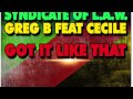 Greg b  syndicate of law feat cecile  got it like that extended