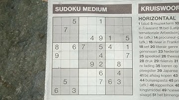 Wholly Moses I broke my record Medium Sudoku puzzle (with a PDF file) 05-09-2019