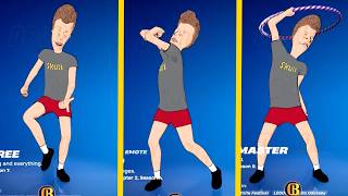 Fortnite - Butt-Head Skin Performs All Dance Emotes