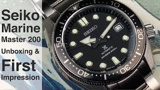 Seiko SBDC061 Marine Master 200 | First Look - YouTube