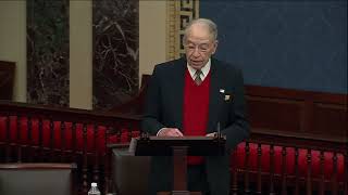 Grassley on the Partisan American Rescue Plan