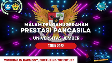 Malam Penganugerahan Prestasi Pancasila Universitas Jember