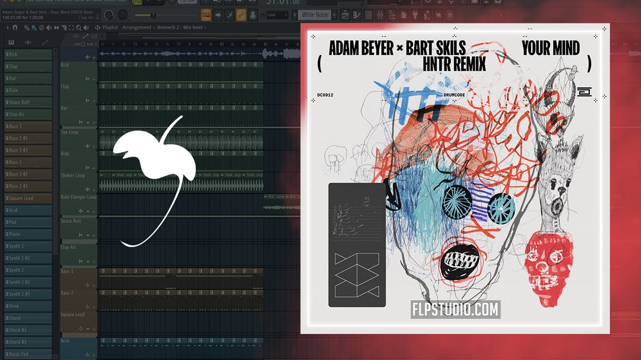 Adam Beyer & Bart Skils - Your Mind (HNTR Remix) (FL Studio Remake