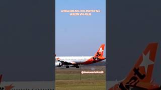 JetStar Taxi In JQ498 ADL-OOL RWY32 VH-OLQ A321-251NX(LR) #deanosaviation25 #planespotting #a321neo