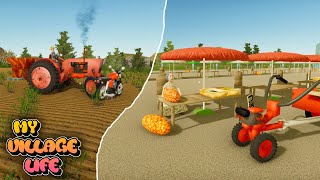 A VERY SIMILAR GAME TO MY SUMMER CAR - NEW SIMULATION GAME - My Village Life #1 Radex