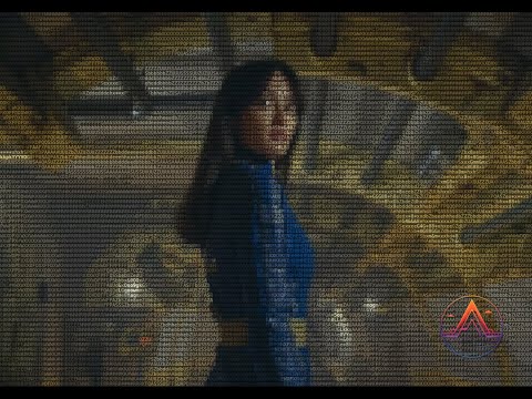 ☢️ THE WASTELAND WALKS IN ASCII! 🎬 Fallout – The TV Show Trailer Rebuilt in Code!