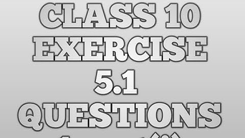 NCERT CLASS 10 Maths Chapter- Arithmetic progression exercise 5.1 question 1 part(i)