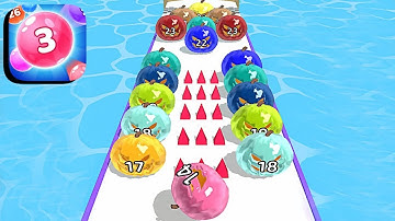 Marble Run 3D In Max Leval Gameplay Ios Android Walkthrough... #MarbleRun3D #AndroidGame #Gameplay