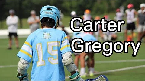Carter Gregory (Class of 2025) 2022 Summer Highlig...