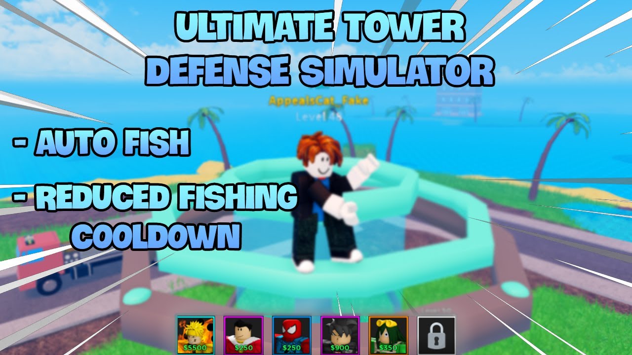 Ultimate Tower Defense Script: Auto Fish, Teleports
