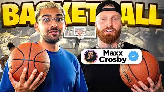 N3on Plays Basketball With Maxx Crosby!