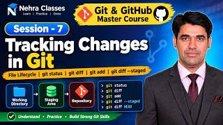 Git & GitHub Master Course | Session - 7 | Tracking Changes in Git | File Lifecycle & Git Commands