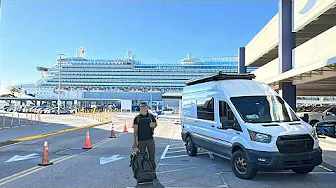 RV Life Meets Cruise Life?! Parking at Port Canaveral for a Caribbean Escape