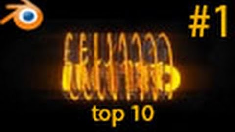 TOP 10 Blender Intro Templates #1 + Free Download