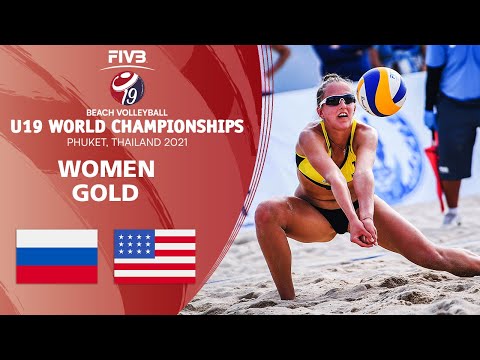 RUS vs. USA - Women's Gold | U19 Beach Volleyball World Champs 2021