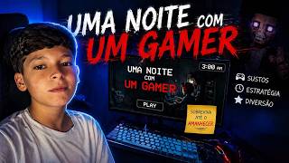 Como é uma noite de um estudante gamer.