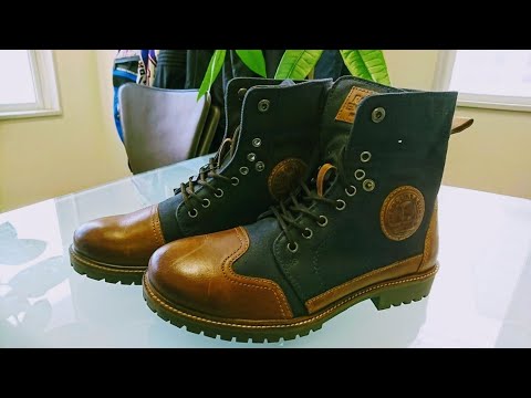 royal enfield tan boots