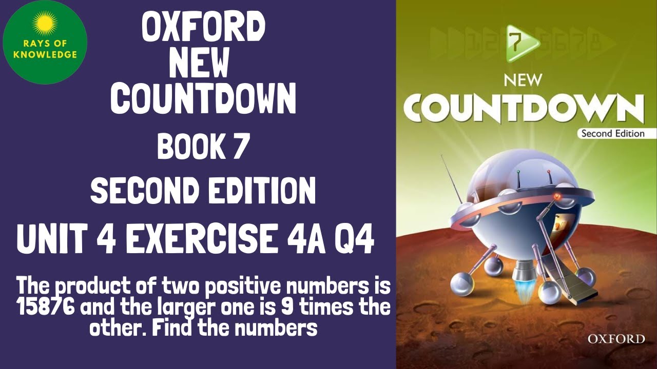 Oxford New Countdown Book 7 Exercise 4a Question 4 Squares and