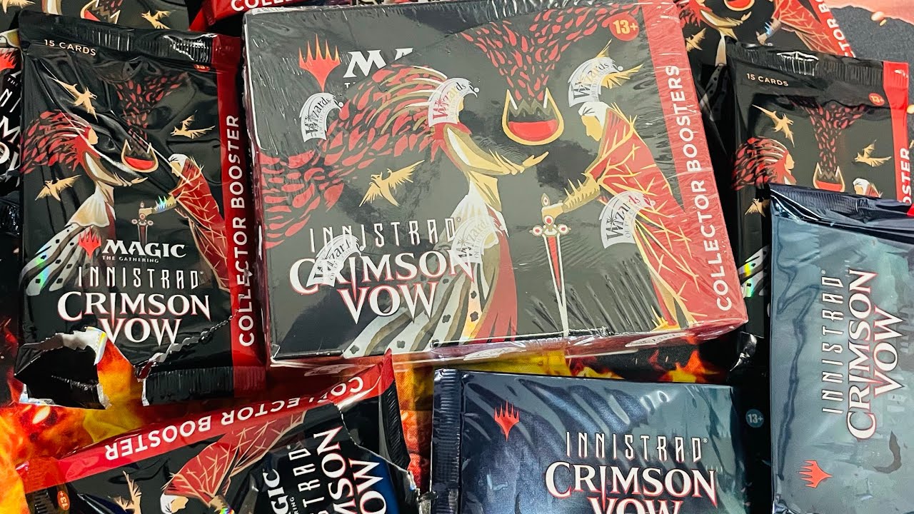 magic crimson vow booster box Innistrad: Crimson Vow Draft Booster Box