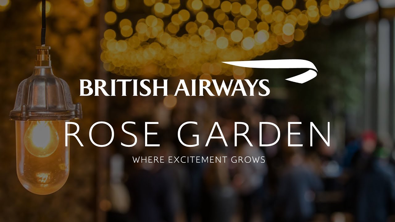 Sneak Peek of the British Airways Rose Garden at Twickenham Stadium