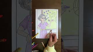 Katherine Johnson - Black History Month Coloring Page