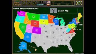 United States Tiles Gameplay 🌍🧩🎓 Fun Geography Homework (Archive) (Education Games) screenshot 2