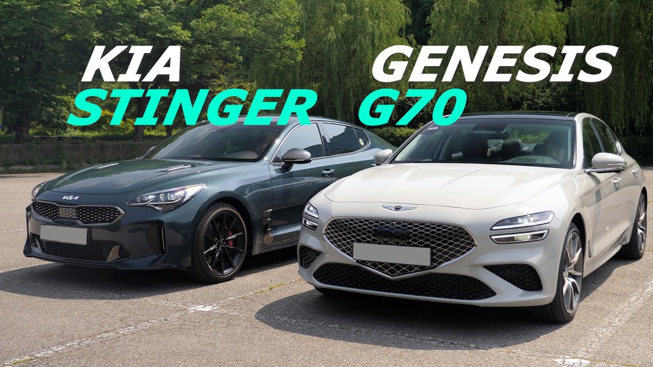 New 2024 Genesis G70 Vs Kia Stinger Dead And Alive Youtube