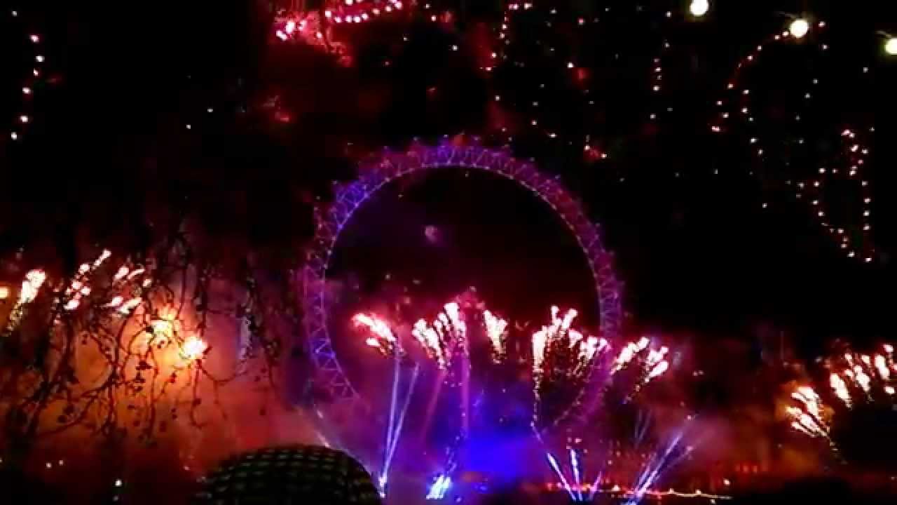 London NYE Fireworks 2015