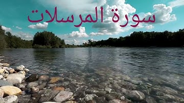 صوت شجي🎧😌 كأنه من السماء للقارئ نور الدين سليم نوري لسورة المرسلات