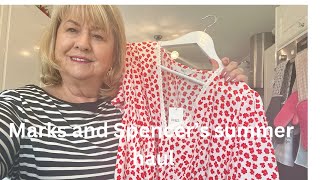 Marks and Spencer summer haul Over 50’s plus size fashion