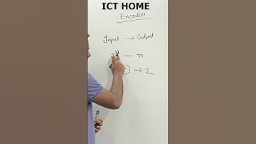 HSC ICT | Encoder সার্কিট । Encoder circuit diagram #hscict  #chapter3  #icthome  ICT  HOME Arif Sir