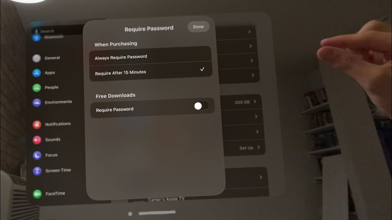 Apple Vision Pro How To Turn On Off Require Password For Free Apple vision pro how to turn on off require password for free
