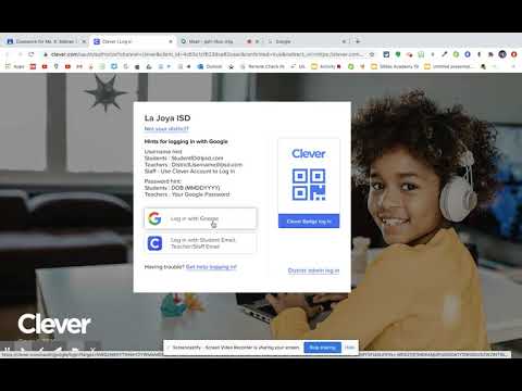 How to log into clever.