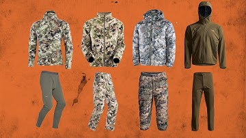 8 Piece Layering System For Western Hunters