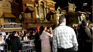Director Rob Marshall, Bruno Tonioli, Orlando Brown from 'Pirates 4' World Premiere
