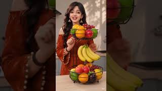 Transform Your Kitchen with This Elegant Fruit Basket 🍎🍌      #https://amzn.to/4ezwLjZ