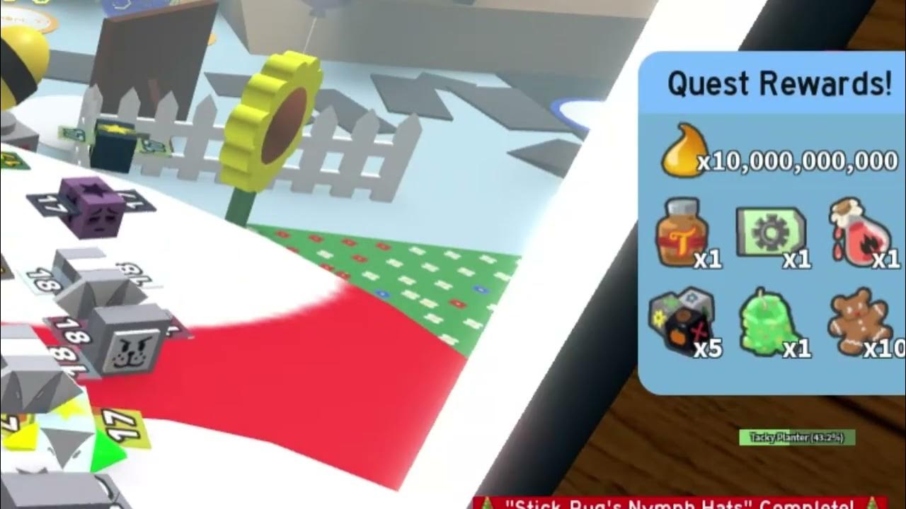 Completing Stick Bugs Quest Line (Bee Swarm Simulator) YouTube