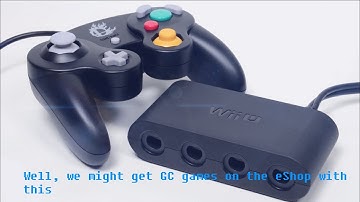 Wii U Gamecube Controller Adapter
