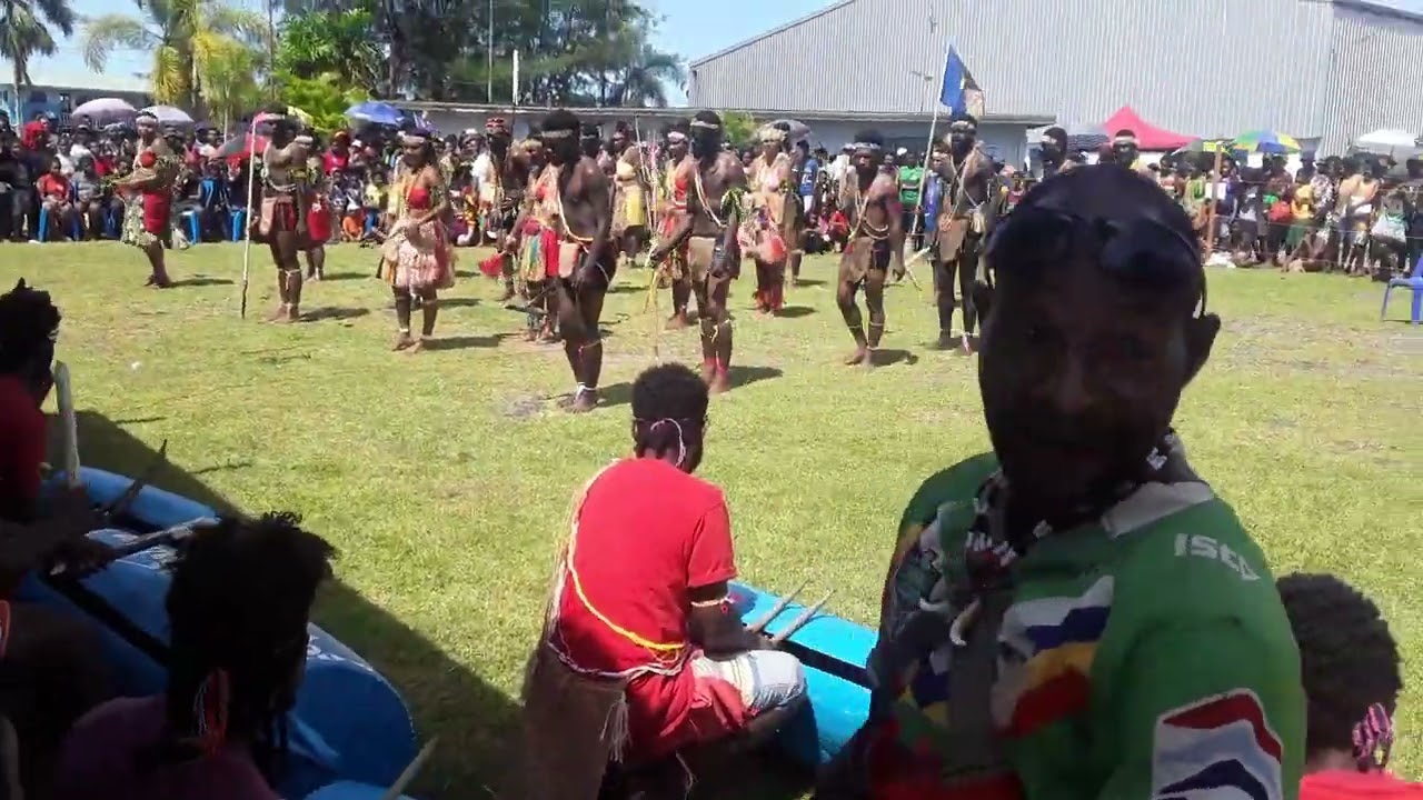 Madang Tech Manus Students @Maritime College Madang celebrating Sea Fares Day 2019
