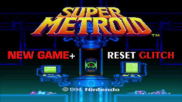 Super Metroid - Space Time Beam | Reset Glitch | How to | Como fazer | New Game+